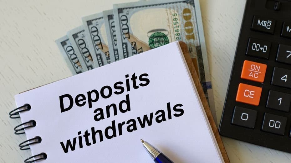 Deposits, Withdrawals, and Wagering